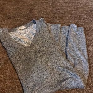 Grey sweatshirt dress